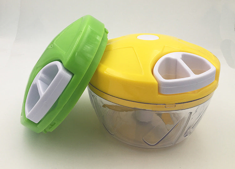 Multifunction manual veggie and fruit shredder