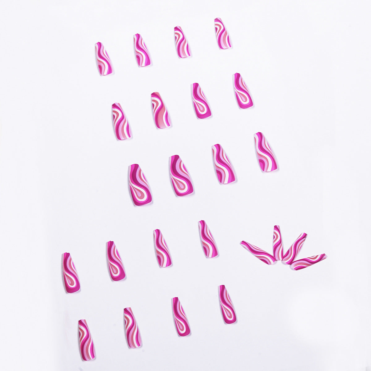 Reusable press-on nails
Finished fake nails
Artistic detachable nails
Wearable nail art
Stick-on nails set
Salon style fake nails
Pre-glued fake nails
DIY press-on manicure