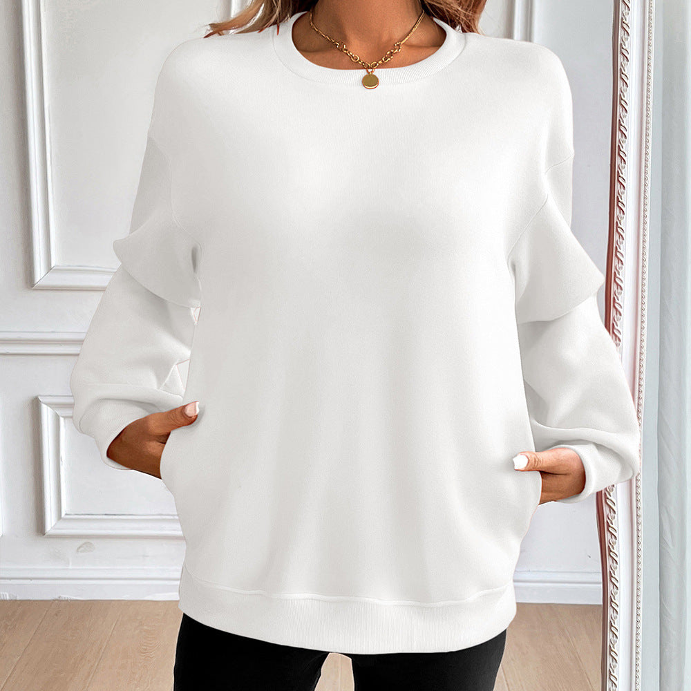 Women's Casual Top
Loose Sweatshirt
Long Sleeve Sweatshirt
Casual Women Sweatshirt
Comfy Sweatshirt
Loose Fit Sweatshirt
Women Pullover
Cozy Casual Shirt
Women Sweatshirt
Loose Sweat Top