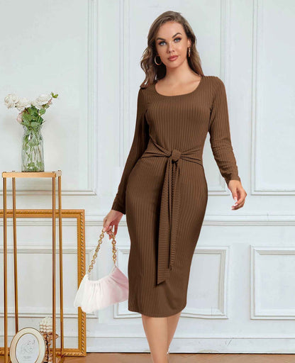 Long sleeve bodycon dress