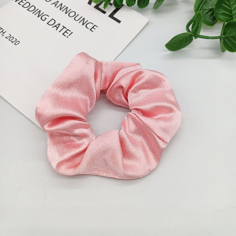 Solid Satin Large Intestine Hair Rope