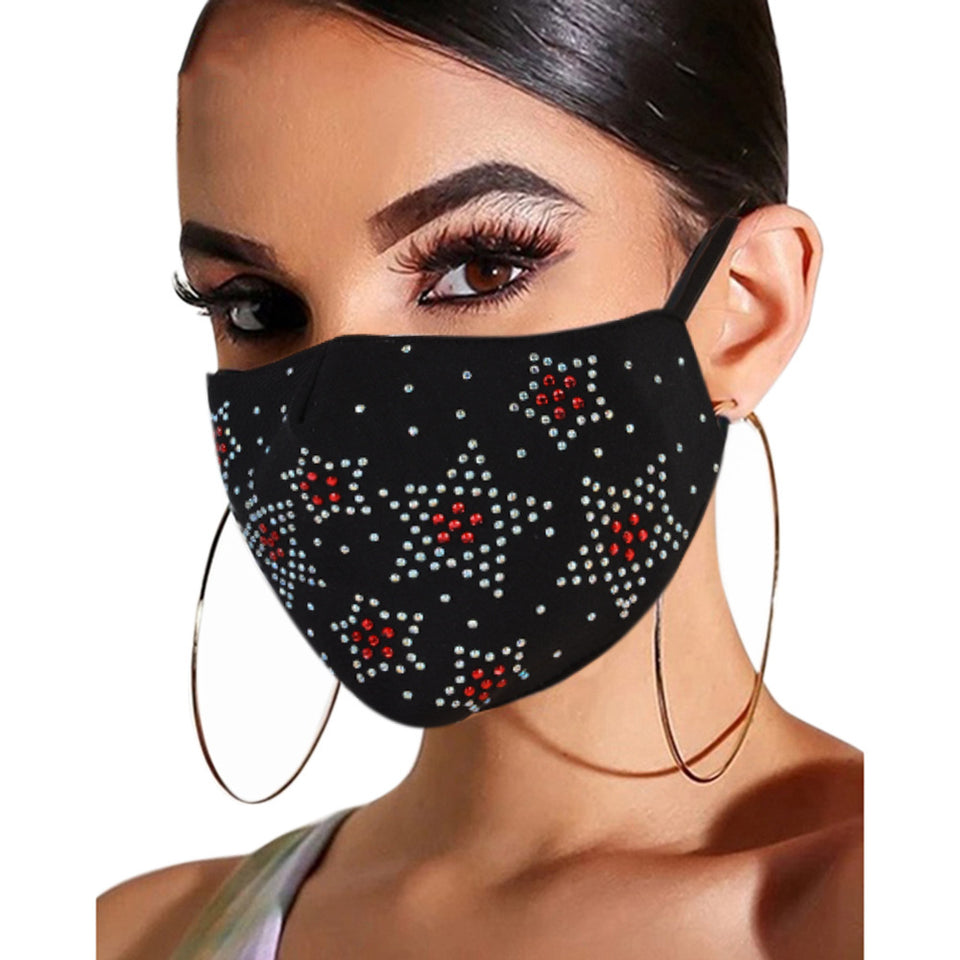 Spring and Summer New Hot Rhinestone Jewelry Masks - FIFI LONDON