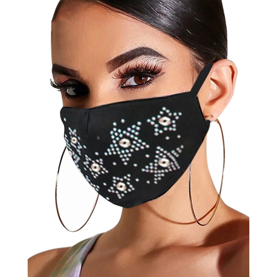 Spring and Summer New Hot Rhinestone Jewelry Masks - FIFI LONDON