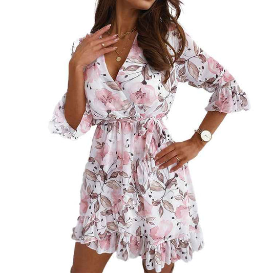 Women’s Sleeveless Bodycon Midi Dress shown front-on on model — Fifi London Summer collection