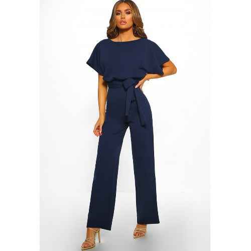 Body E Pagliaccetti Donne Della Tuta Manica Corta Tutina Clubwear Dritto Gamba Della Tuta delle Donne Con La Cinghia Della Tuta Body E Pagliaccetti
