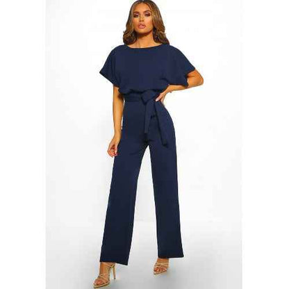 Body E Pagliaccetti Donne Della Tuta Manica Corta Tutina Clubwear Dritto Gamba Della Tuta delle Donne Con La Cinghia Della Tuta Body E Pagliaccetti