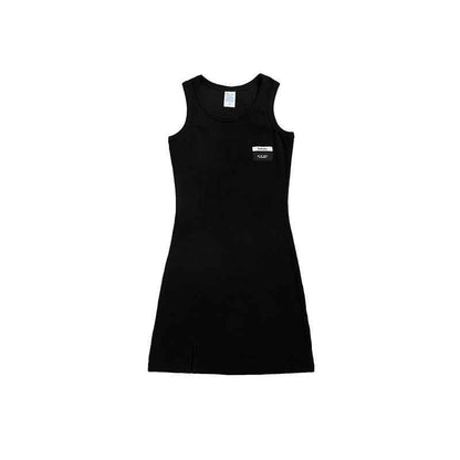 Sexy Mini Dresses Lady Summer Stylish Skinny Bodycon shown front-on on model — Fifi London Summer collection