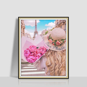 Digital Oil Painting Romantic Atmosphere Combination Hanging Painting - FIFI LONDON