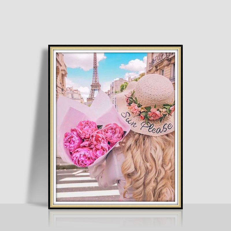 Digital Oil Painting Romantic Atmosphere Combination Hanging Painting - FIFI LONDON