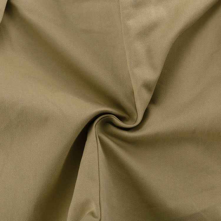 Khaki Oversized Sleeveless Blazer & Shorts Co-ord Set