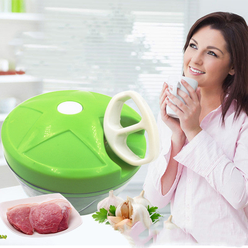 Multifunction manual veggie and fruit shredder 