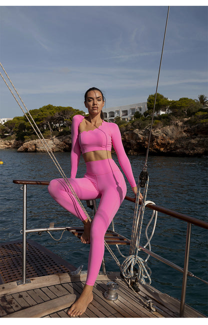 Outdoor sports fitness top