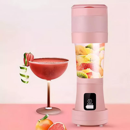 mini portable blender
450ml smoothie mixer
USB rechargeable blender
personal travel blender
on-the-go blender
cordless blender
fruit shake mixer
compact juicer blender