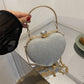 Banquet Bag Love Chain Shoulder Crossbody Handbag Outfit