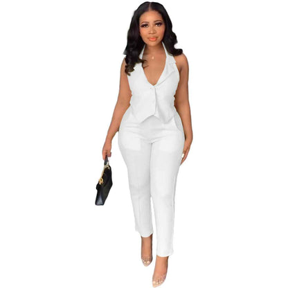 Lightweight summer two-piece outfit 