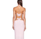 Floral Print Halter Spaghetti Straps Dress Sexy Slim Butterfly Back Dressess Spring Summer Womens Clothing