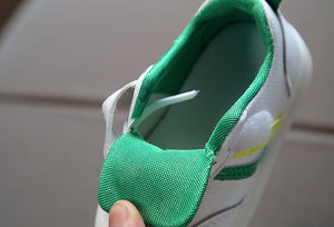 Kimmy White LED Sneakers Shoes - FIFI LONDON