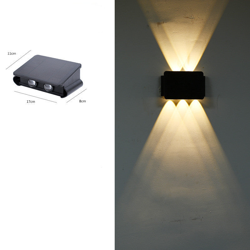 Solar Outdoor Corridor Waterproof Wall Lamp - FIFI LONDON