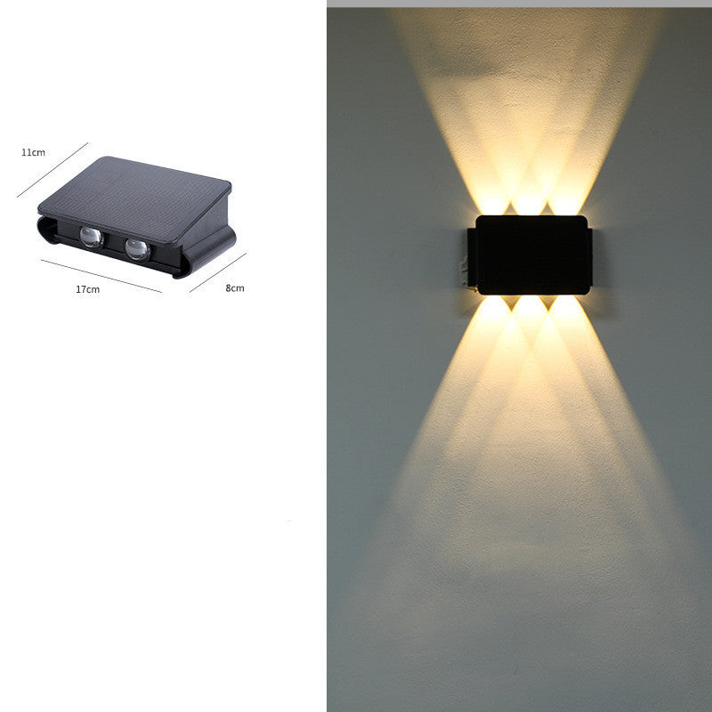 Solar Outdoor Corridor Waterproof Wall Lamp - FIFI LONDON