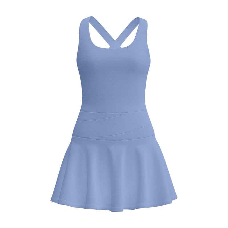 High-stretch Dresses, New Summer Nude Anti-walking Sports Dresses