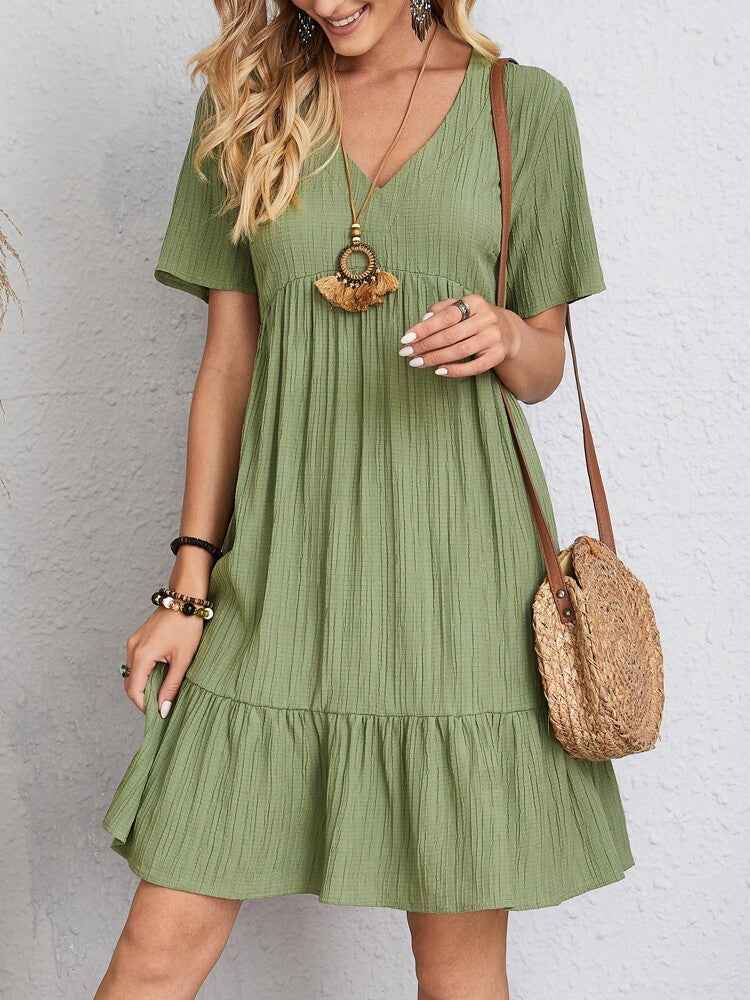 Casual loose beach dress