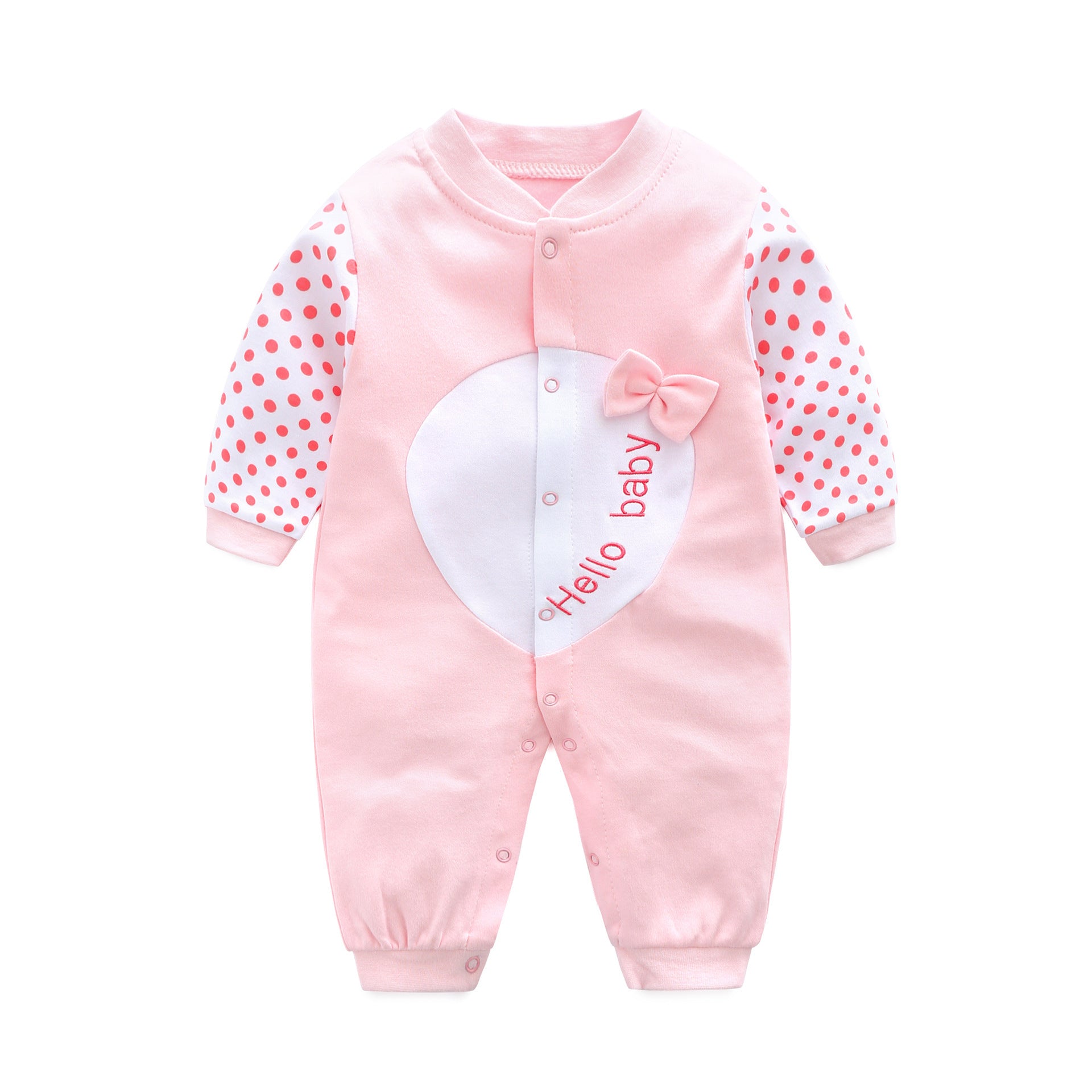 Baby onesie

Infant bodysuit

Cotton baby romper

Newborn one-piece

Unisex baby clothes

Baby shower gift idea

Snap closure onesie

Soft baby outfit