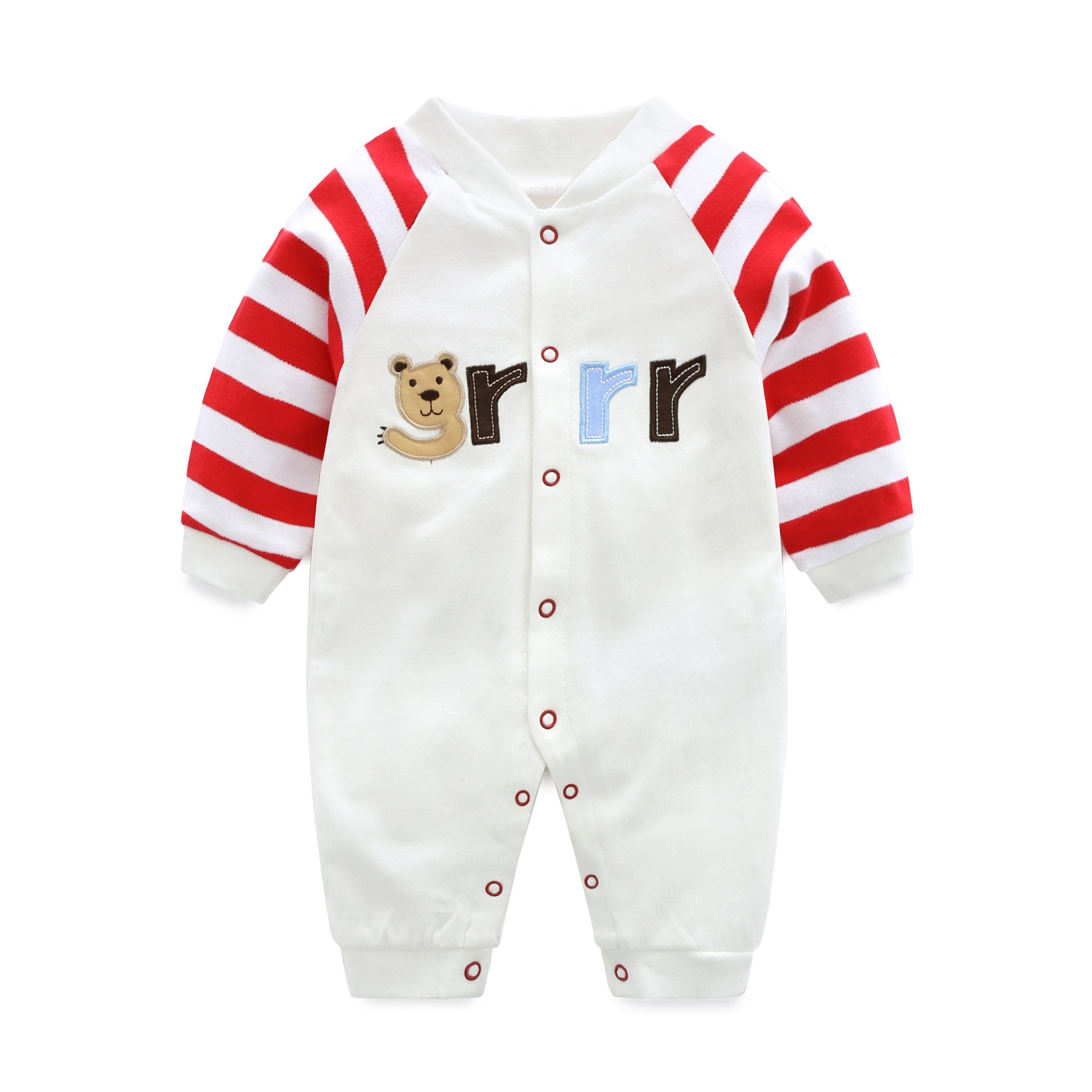 Baby onesie

Infant bodysuit

Cotton baby romper

Newborn one-piece

Unisex baby clothes

Baby shower gift idea

Snap closure onesie

Soft baby outfit