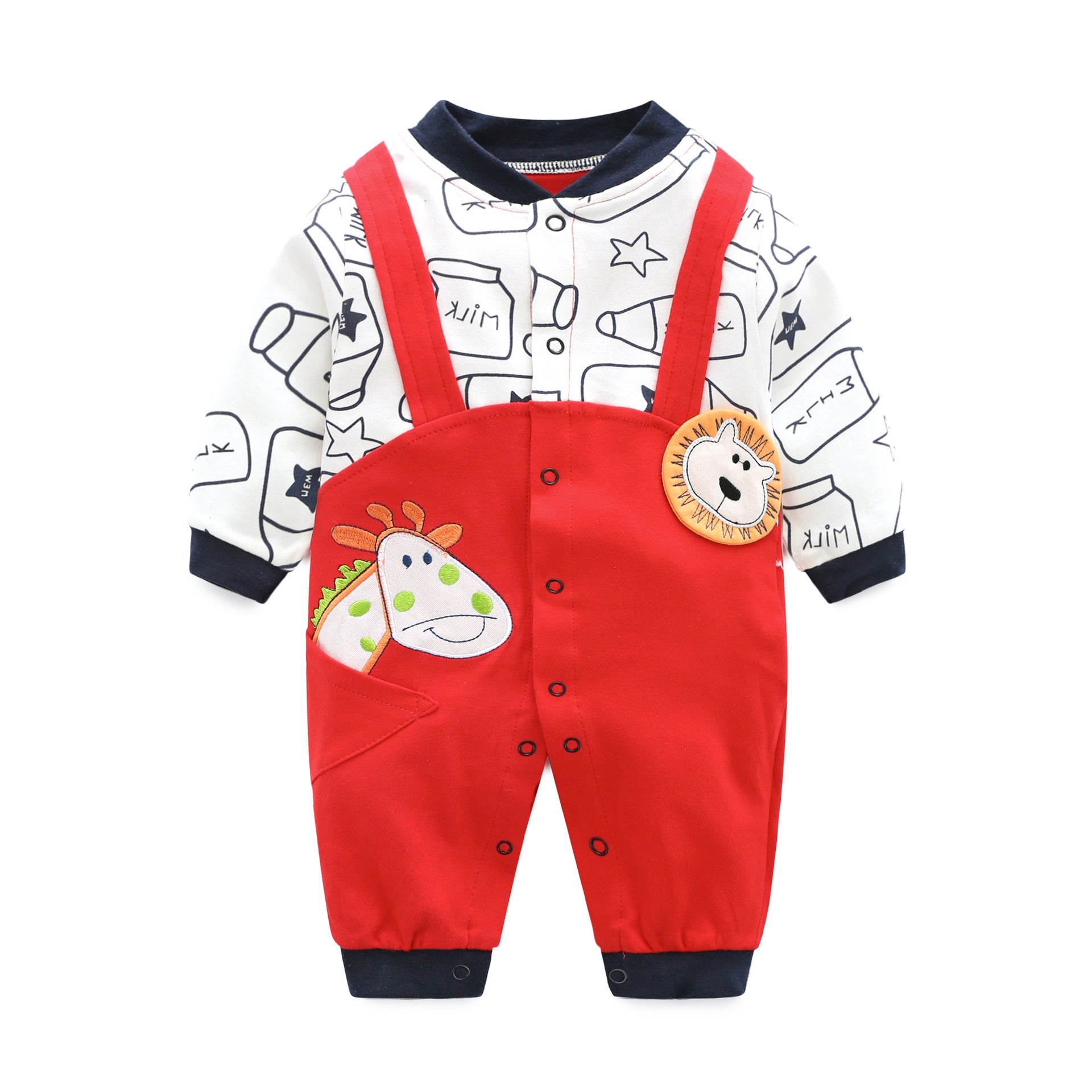 Baby onesie

Infant bodysuit

Cotton baby romper

Newborn one-piece

Unisex baby clothes

Baby shower gift idea

Snap closure onesie

Soft baby outfit