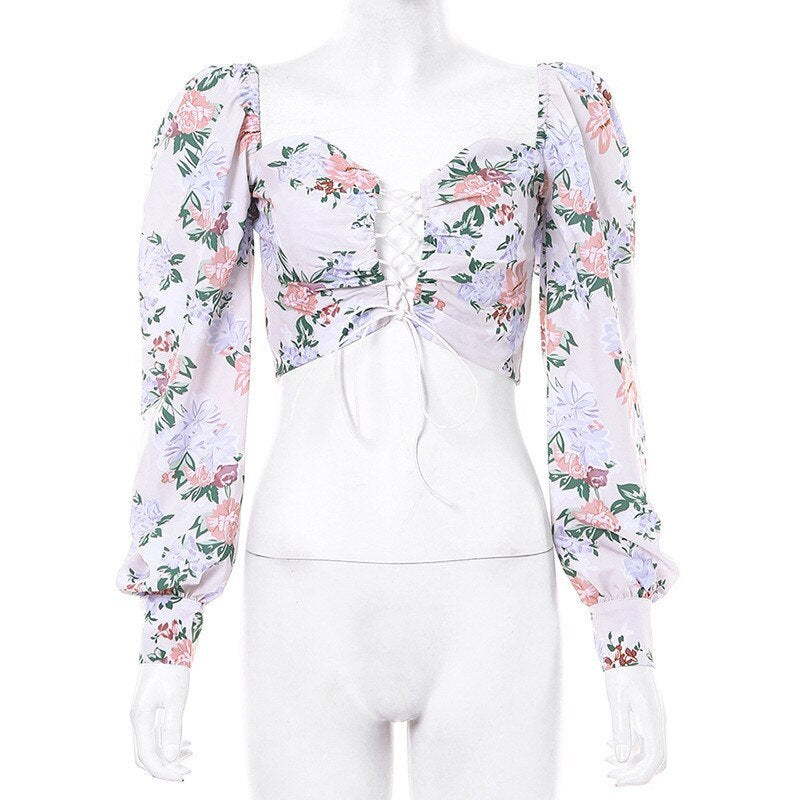 off-shoulder bandage t-shirt

printed women’s summer top

short sleeve off-shoulder blouse

bandage tie crop top

trendy casual t-shirt

streetwear off shoulder

women’s summer fashion tee