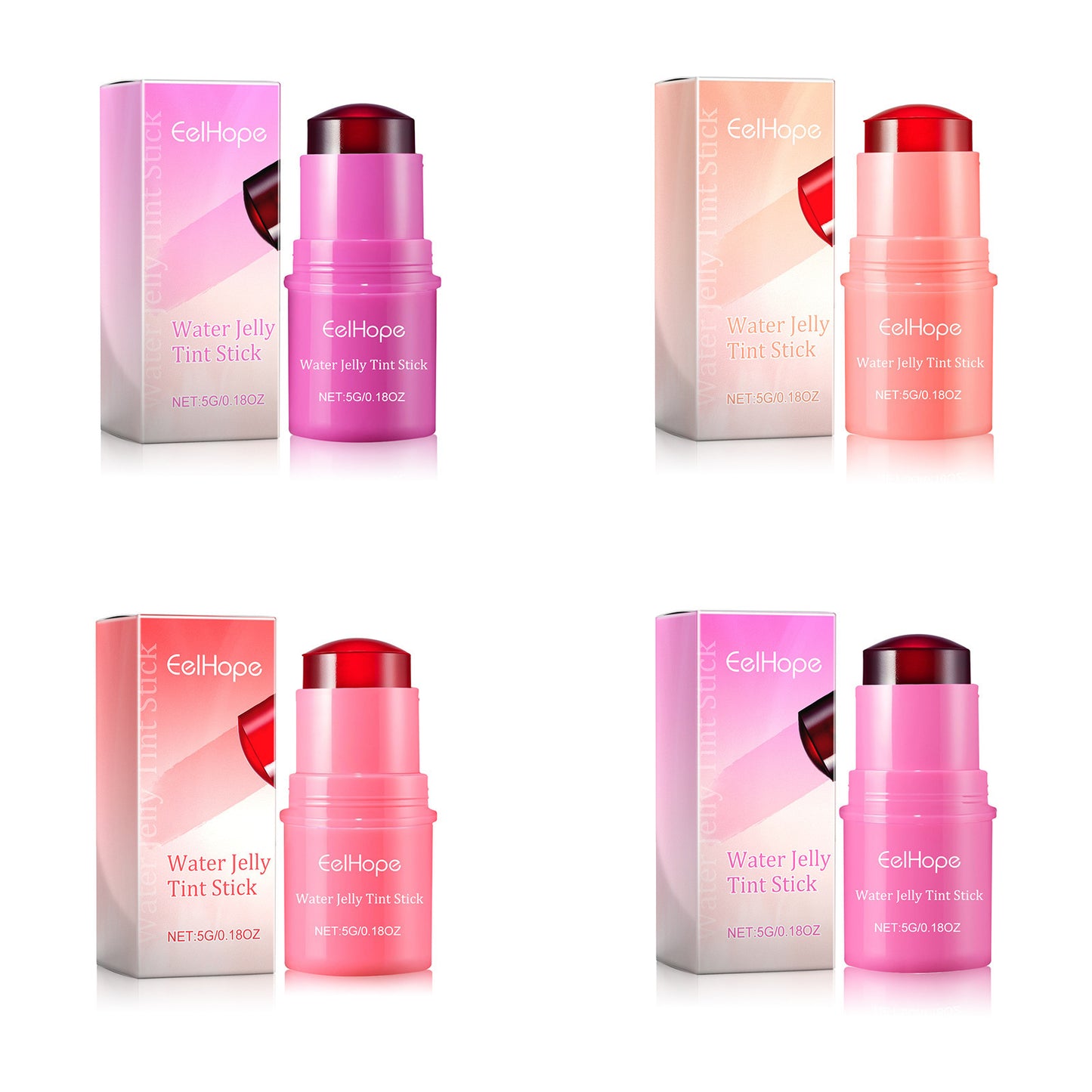 2-in-1 blush lip gloss stick