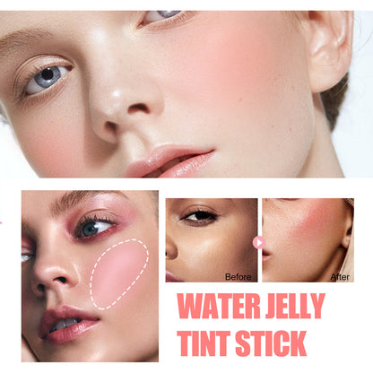 2-in-1 blush lip gloss stick