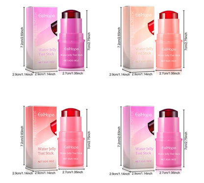 2-in-1 blush lip gloss stick