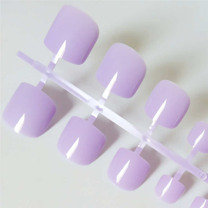 Bright green toe nails

Acrylic press-on toe nails

Fake toe nails square shape

Neon pedicure nails

Reusable toe nail set