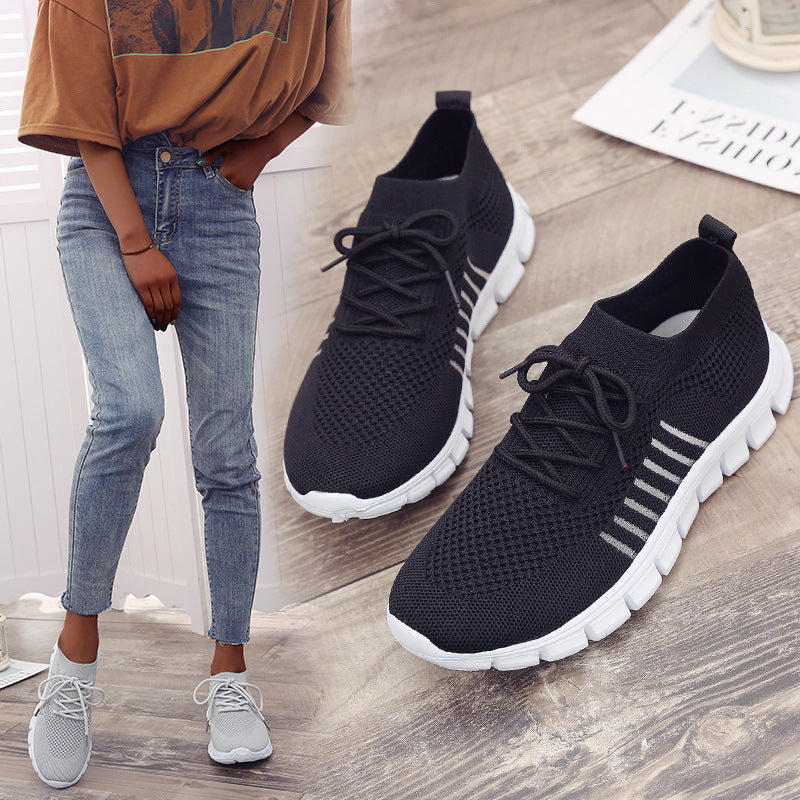 Casual flat sports sneakers