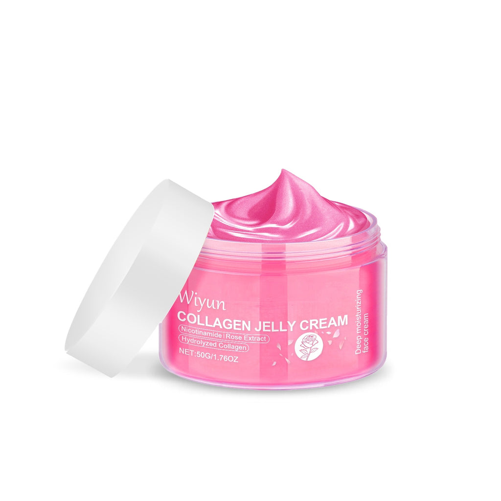 Collagen jelly cream

Rose face moisturizer

Hydrating gel cream

Collagen rose skincare

Anti-aging face cream

Lightweight rose moisturizer

Korean collagen cream

Firming jelly cream for face