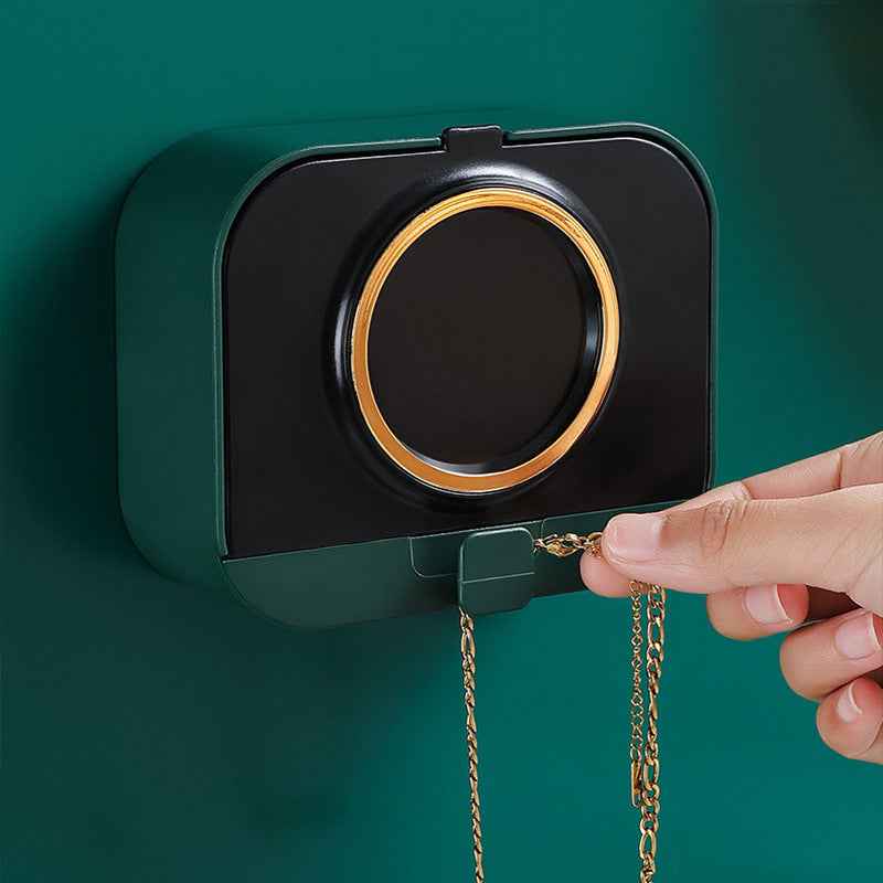Drain Hole Free Wall Mounted Soap Box With Cover