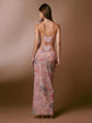 Floral Halter Dress, Spaghetti Strap Dress, Sexy Slim Dress, Butterfly Back Dress, Spring Summer Dresses, Women&