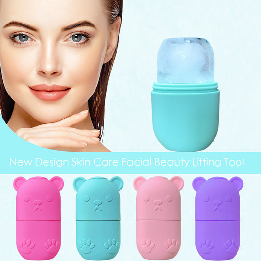 Cooling facial roller tool