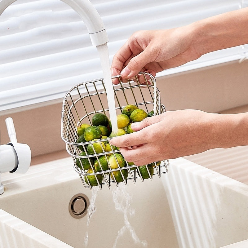 kitchen storage rack
draining basket
kitchen draining rack
sink storage basket
kitchen organization rack