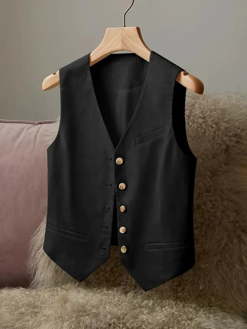 Elegant casual women's vest