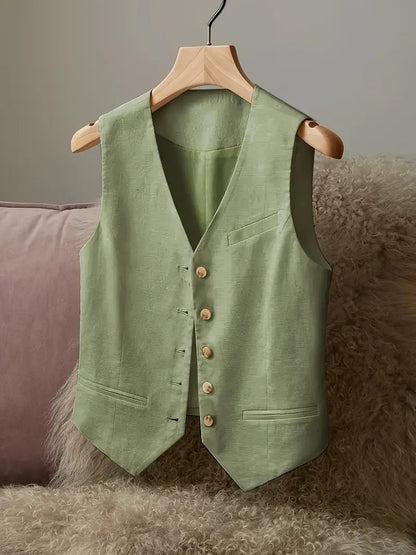 Elegant casual women's vest