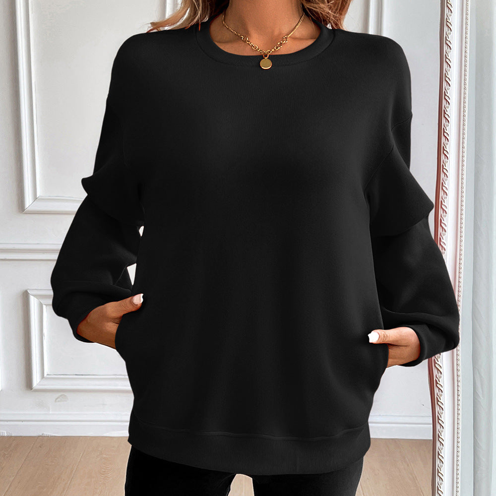 Women's Casual Top
Loose Sweatshirt
Long Sleeve Sweatshirt
Casual Women Sweatshirt
Comfy Sweatshirt
Loose Fit Sweatshirt
Women Pullover
Cozy Casual Shirt
Women Sweatshirt
Loose Sweat Top