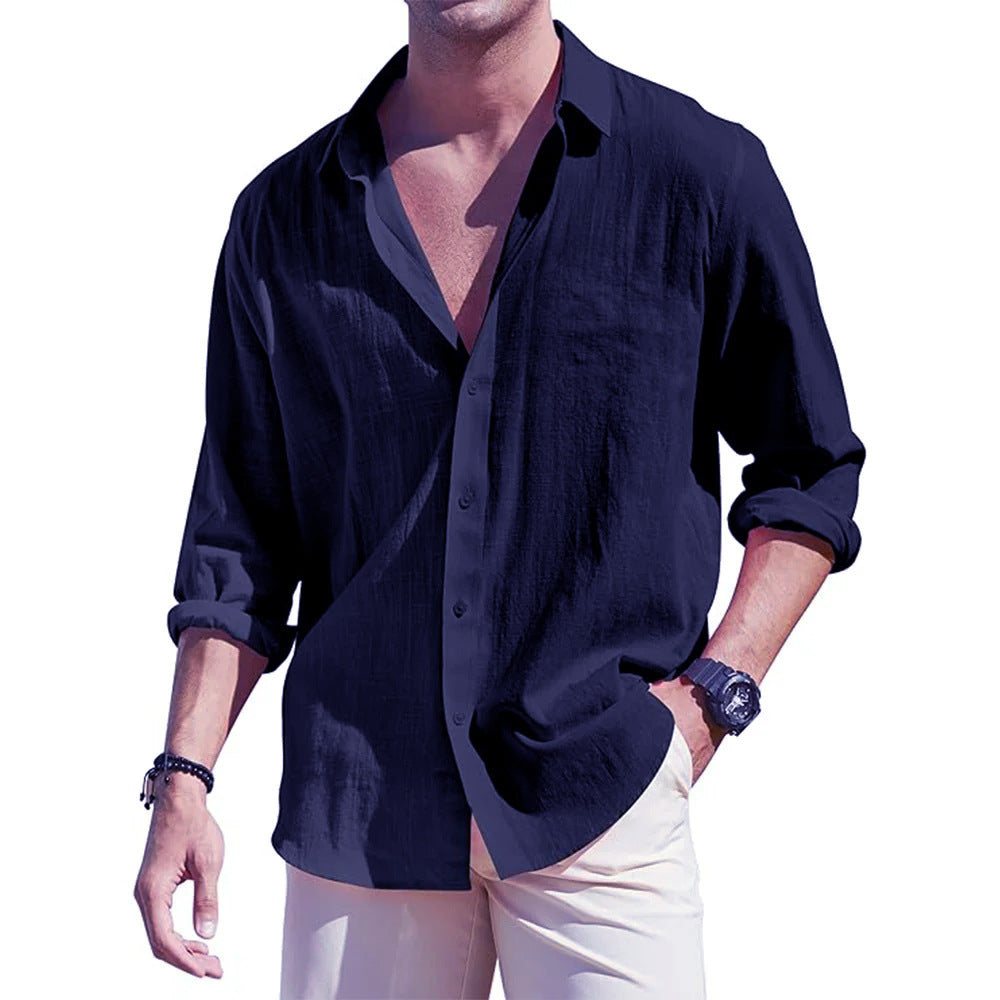 Linen Cardigan Men
Men’s Lapel Shirt
Long Sleeve Shirta
Men's Linen Shirt
Single Row Cardigan
Casual Linen Shirt
Lapel Cardigan Men
Men’s Linen Top
Long Sleeve Cardigan
Men’s Fashion Shirt