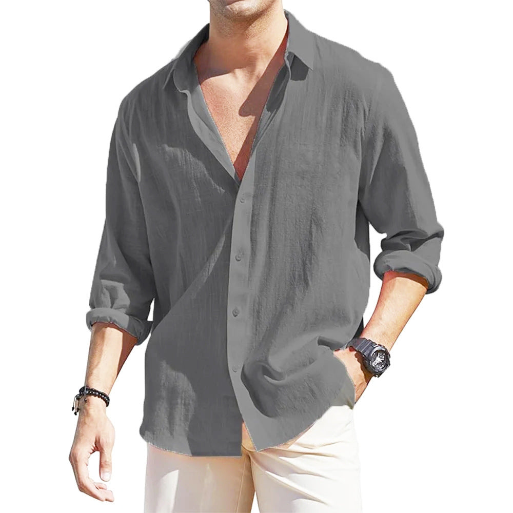 Linen Cardigan Men
Men’s Lapel Shirt
Long Sleeve Shirta
Men's Linen Shirt
Single Row Cardigan
Casual Linen Shirt
Lapel Cardigan Men
Men’s Linen Top
Long Sleeve Cardigan
Men’s Fashion Shirt