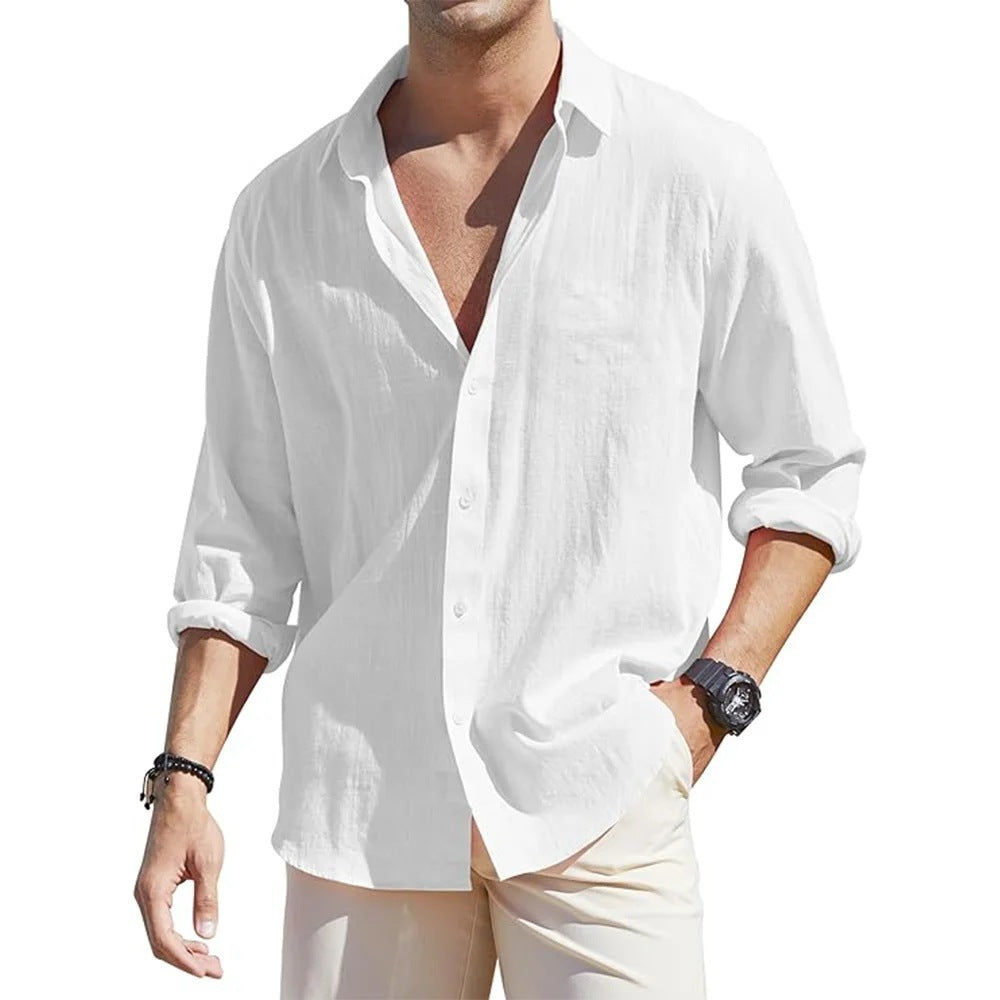 Linen Cardigan Men
Men’s Lapel Shirt
Long Sleeve Shirta
Men's Linen Shirt
Single Row Cardigan
Casual Linen Shirt
Lapel Cardigan Men
Men’s Linen Top
Long Sleeve Cardigan
Men’s Fashion Shirt