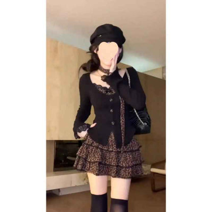 Trendy top and skirt set