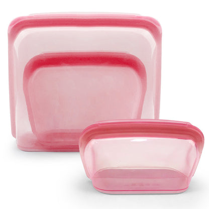 Reusable silicone storage bag