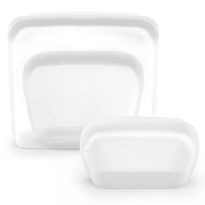 Reusable silicone storage bag