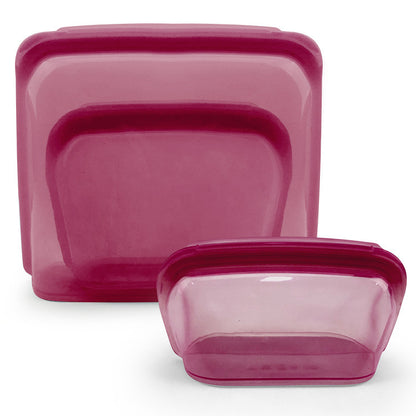 Reusable silicone storage bag