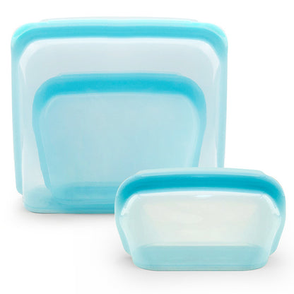 Reusable silicone storage bag